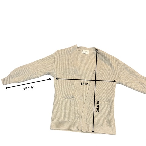 Aritzia Wilfred Free 100% merino wool Cardigan - Picture 5 of 5